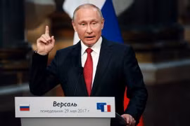 Tổng thống Nga Vladimir Putin. (Nguồn: AFP/TTXVN)