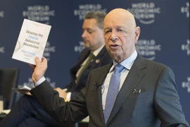 Ông Klaus Schwab. (Nguồn: THX/TTXVN) 