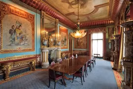 Nội thất bên trong Điện Buckingham. (Nguồn: PA)
