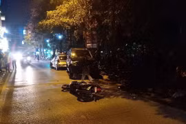 Hiện trường vụ tai nạn. (Nguồn: TTXVN phát) 