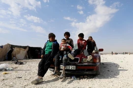 Người dân Syria. (Nguồn: AFP/TTXVN) 