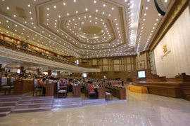 Toàn cảnh phiên họp Quốc hội Myanmar ở Nay Pyi Taw ngày 8/2. (Nguồn: THX/TTXVN)