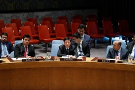 Phó Đại diện thường trực Trung Quốc tại Liên hợp quốc Ngô Hải Đào. (Nguồn: THX/TTXVN)