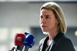 Đại diện cấp cao phụ trách chính sách An ninh và đối ngoại của EU Federica Mogherini. (Nguồn: AFP/TTXVN)