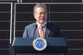 Tổng thống Hàn Quốc Moon Jae-in. (Nguồn: Yonhap/TTXVN) 