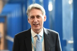 Bộ trưởng Tài chính Anh Philip Hammond tại Birmingham, miền trung nước Anh ngày 2/10. (Nguồn: AFP/TTXVN)