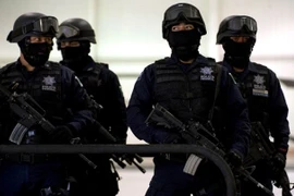 Cảnh sát Mexico tham gia cuộc chiến chống các băng đảng ma túy ở nước này (Nguồn: AFP)