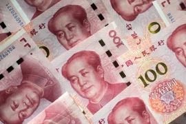 Đồng nhân dân tệ. (Nguồn: AFP/TTXVN)