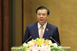 Bộ trưởng Tài chính Đinh Tiến Dũng. (Ảnh: Phạm Kiên/TTXVN)