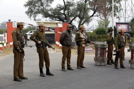 Lực lượng an ninh Ấn Độ. (Nguồn: EPA/TTXVN)