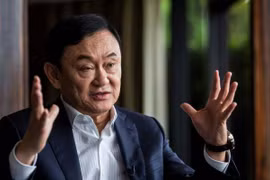 Cựu Thủ tướng lưu vong Thái Lan Thaksin Shinawatra. (Nguồn: AFP) 