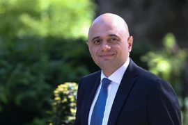Bộ trưởng Nội vụ Anh Sajid Javid. (Nguồn: AFP/TTXVN) 