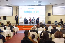 Quang cảnh buổi hội thảo. (Ảnh: Hồng Kỳ/Vietnam+)