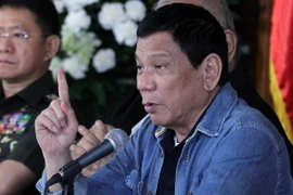 Tổng thống Duterte. (Nguồn: EPA/TTXVN)