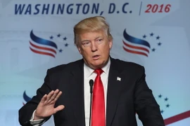 Ông Donald Trump phát biểu tại thủ đô Washington, Mỹ ngày 10/6. (Nguồn: AFP/TTXVN)