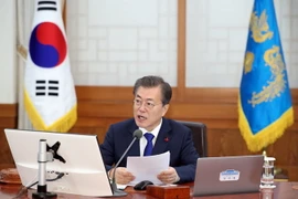 Tổng thống Hàn Quốc Moon Jae-in. (Nguồn: Yonhap/TTXVN)