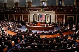 Toàn cảnh phiên họp Quốc hội Mỹ ở Washington DC. (Nguồn: Washington Examiner/TTXVN)