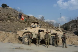 Lực lượng an ninh Afghanistan. (Nguồn: AFP/TTXVN)