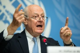 Đặc phái viên Liên hợp quốc về Syria Staffan de Mistura. (Nguồn: THX/TTXVN)