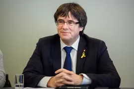 Cựu Thủ hiến Catalonia Carles Puigdemont. (Nguồn: AFP/TTXVN)