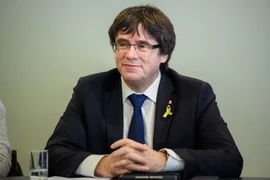 Cựu Thủ hiến Catalonia Carles Puigdemont. (Nguồn: AFP/TTXVN)