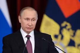 Tổng thống Nga Vladimir Putin. (Nguồn: AFP/TTXVN)