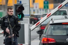 Cảnh sát Đức. (Nguồn: AFP/TTXVN)