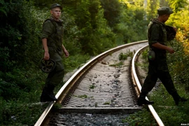 Binh sỹ Nga tại Gudauta, Abkhazia. (Nguồn: rferl.org)
