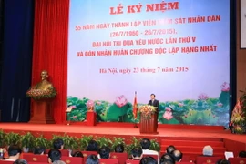 Chủ tịch nước trao Huân chương Độc lập tặng ngành kiểm sát