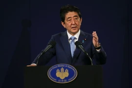 Thủ tướng Nhật Bản Shinzo Abe. (Nguồn: AFP/TTXVN)