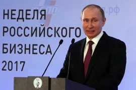 Tổng thống Nga Vladimir Putin. (Nguồn: AFP/TTXVN)