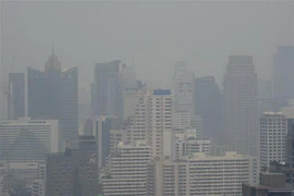 Không khí ô nhiễm bao phủ thủ đô Bangkok, Thái Lan ngày 30/9/2019. (Nguồn: AFP/TTXVN) 