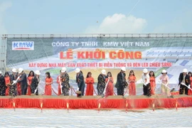 Hàn Quốc đầu tư 100 triệu USD xây dựng nhà máy ở Hà Nam