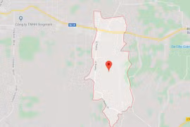 Khu vực xảy ra vụ tai nạn. (Nguồn: Google Maps) 
