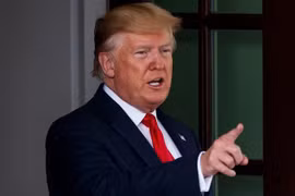 Tổng thống Mỹ Donald Trump. (Nguồn: THX/TTXVN) 