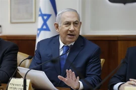 Thủ tướng Israel Benjamin Netanyahu. (Nguồn: AFP/TTXVN) 
