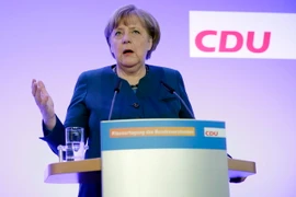 Thủ tướng Đức Angela Merkel. (Nguồn: EPA/TTXVN)
