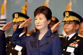 Tổng thống Hàn Quốc Park Geun-hye. (Nguồn: AFP/TTXVN)