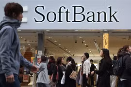 Một cửa hàng của SoftBank tại Tokyo, Nhật Bản. (Nguồn: AFP/TTXVN) 