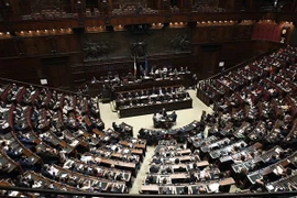 Toàn cảnh một phiên họp của Hạ viện Italy. (Nguồn: AFP/TTXVN) 