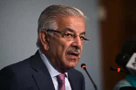 Ngoại trưởng Pakistan Khawaja Muhammad Asif. (Nguồn: AFP/TTXVN)