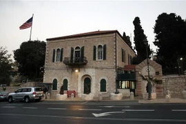Tòa lãnh sự quán Mỹ tại Jerusalem ngày 18/10/2018. (Nguồn: AFP/TTXVN) 