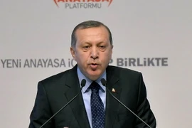 Tổng thống Thổ Nhĩ Kỳ Tayyip Erdogan. (Nguồn: AFP/TTXVN)