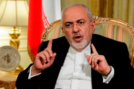 Ngoại trưởng Iran Mohammad Javad Zarif phát biểu tại Tehran. (Nguồn: IRNA/TTXVN) 