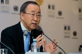 Tổng Thư ký Liên hợp quốc Ban Ki-moon. (Nguồn: AFP/TTXVN)