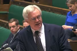 Bộ trưởng phụ trách Brexit, ông David Davis. (Nguồn: BBC)