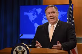 Ngoại trưởng Mỹ Mike Pompeo. (Nguồn: THX/TTXVN) 