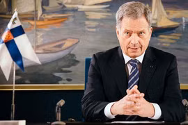 Tổng thống Phần Lan Sauli Niinisto. (Nguồn: yle.fi)