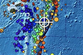 Vị trí xảy ra động đất. (Nguồn: bigislandnow.com) 