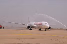 Máy bay của hãng hàng không Ethiopian Airlines. (Nguồn: AFP/TTXVN) 
